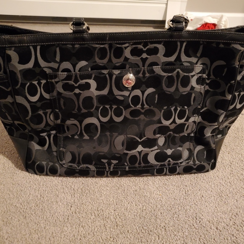 Coach diaper bag